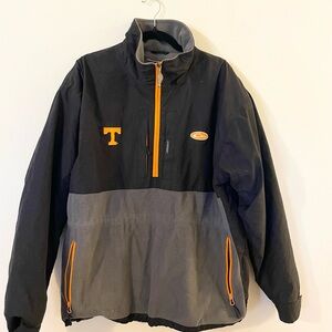 Drake University of Tennessee Black and Gray Performance Jacket - L